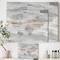 Designart - Misty World Map - Glam Map Canvas Artwork